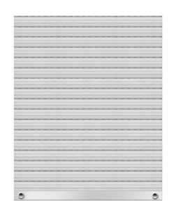 Schellenberg Rolladenpanzer PVC Mini, 120 x 140 cm, grau 