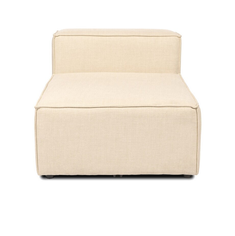 HOME DELUXE Modulares Sofa VERONA  -versch. Ausführungen - Mittelsofa - beige