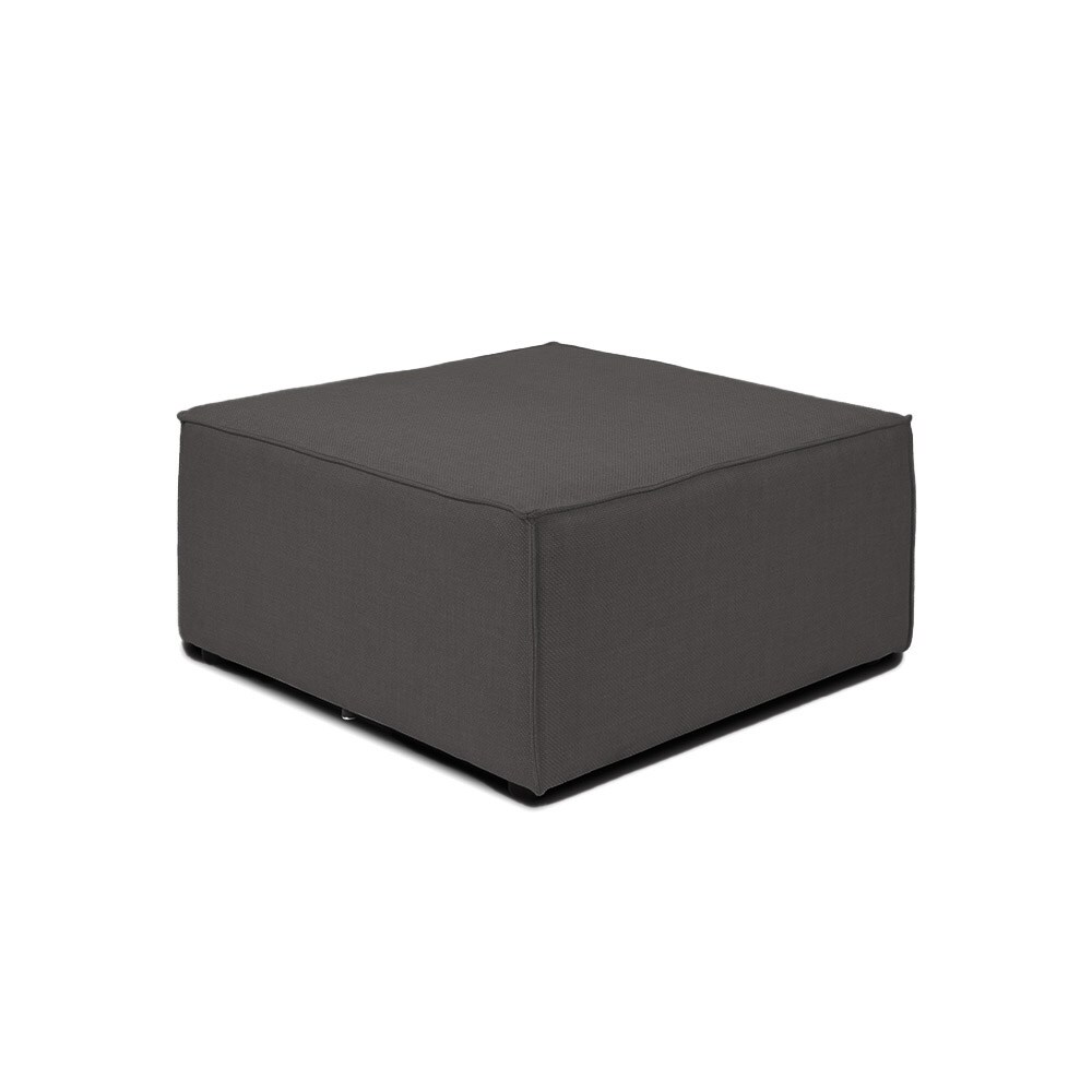 HOME DELUXE Modulares Sofa VERONA  -versch. Ausführungen - Hocker - anthrazit