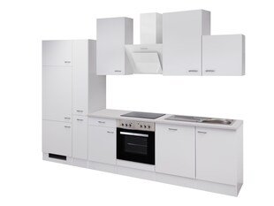 Flex-Well Küchenzeile 310cm -mit E-Geräte - G-310-2601-059-WITO 
