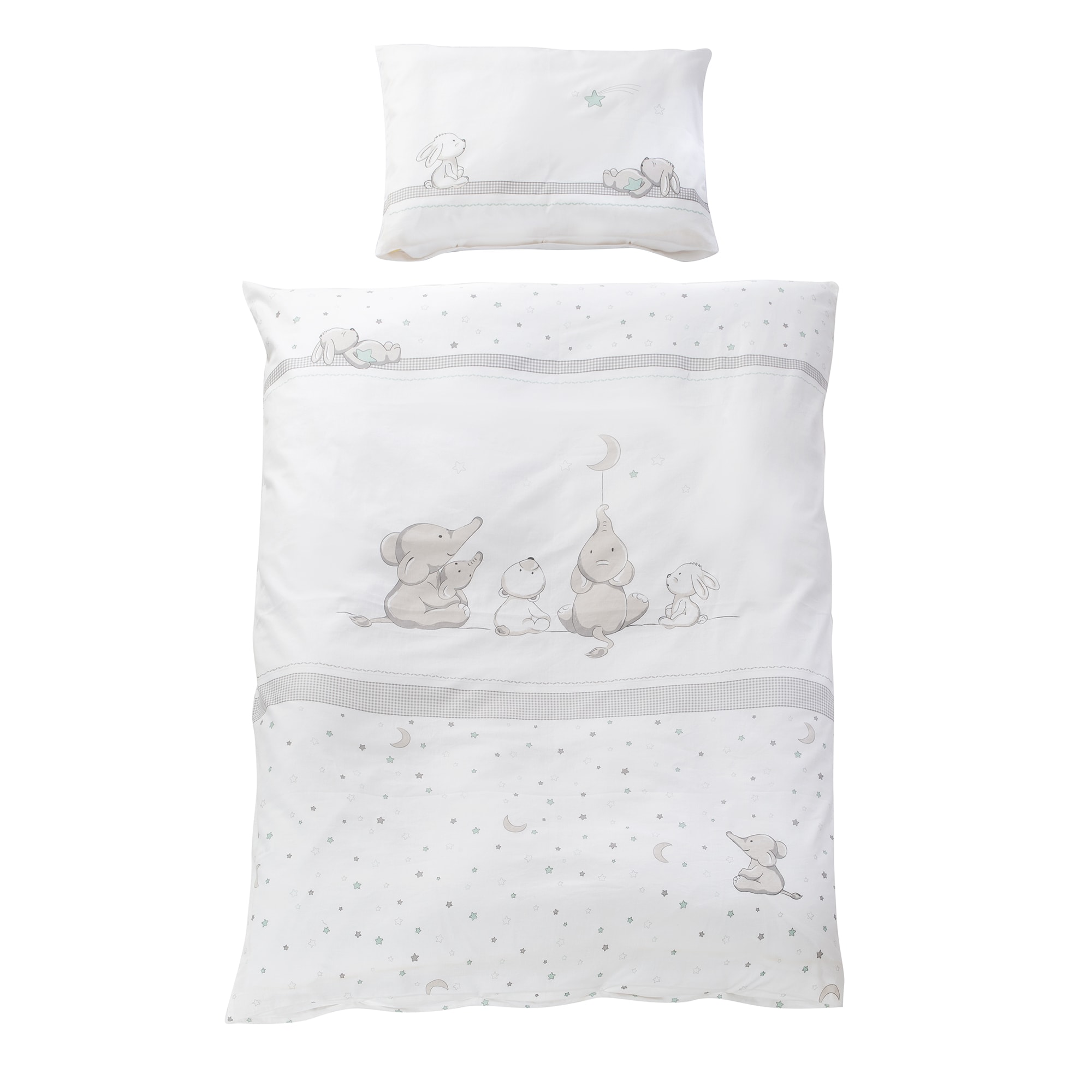 Wendebettw&auml;sche 'Sternenzauber', 2-tlg Kinderbettw&auml;sche ca. 100 x 135 cm, 100 % Baumwolle 