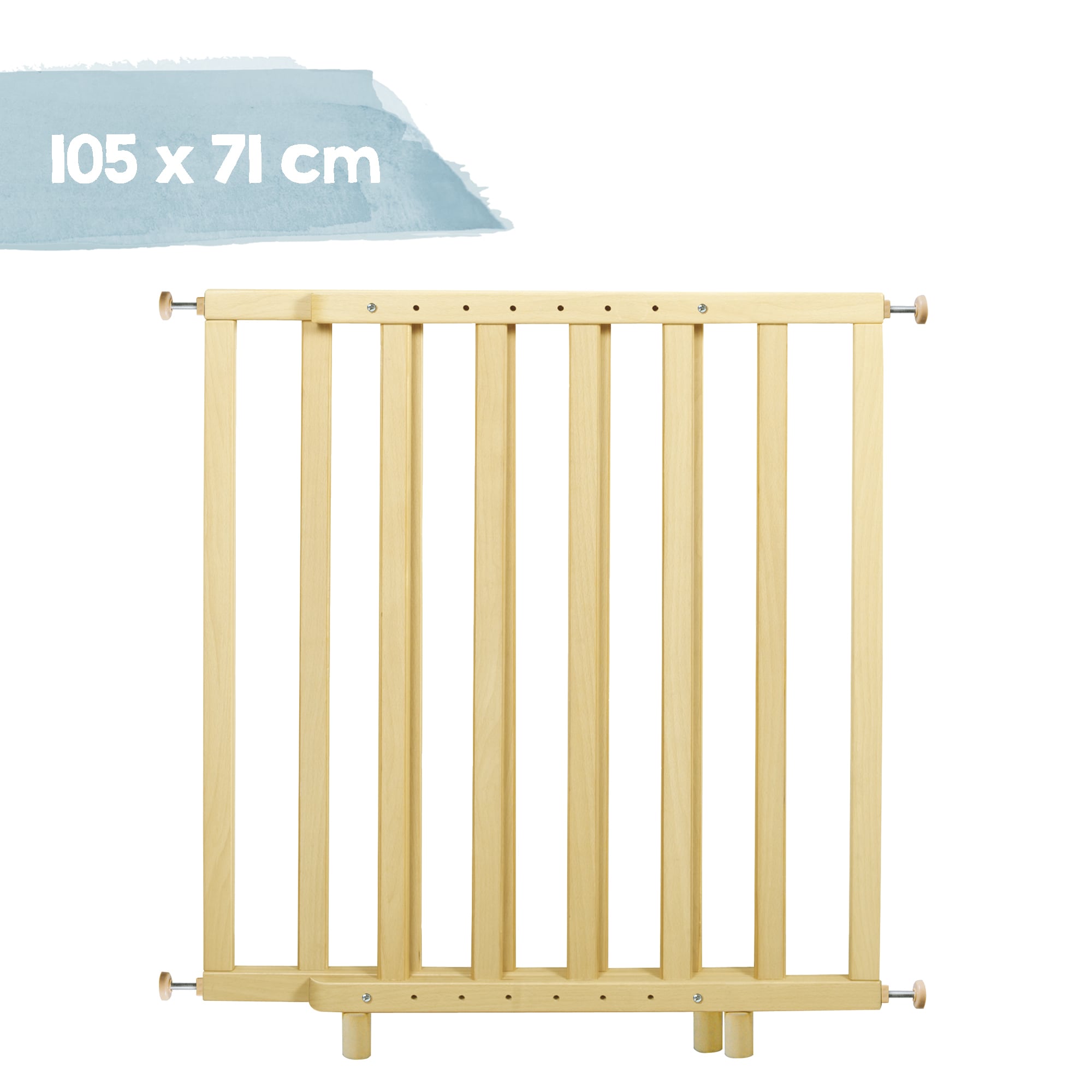 T&uuml;rschutzgitter zum Klemmen, natur, Breite ca. 62 - 106 cm 