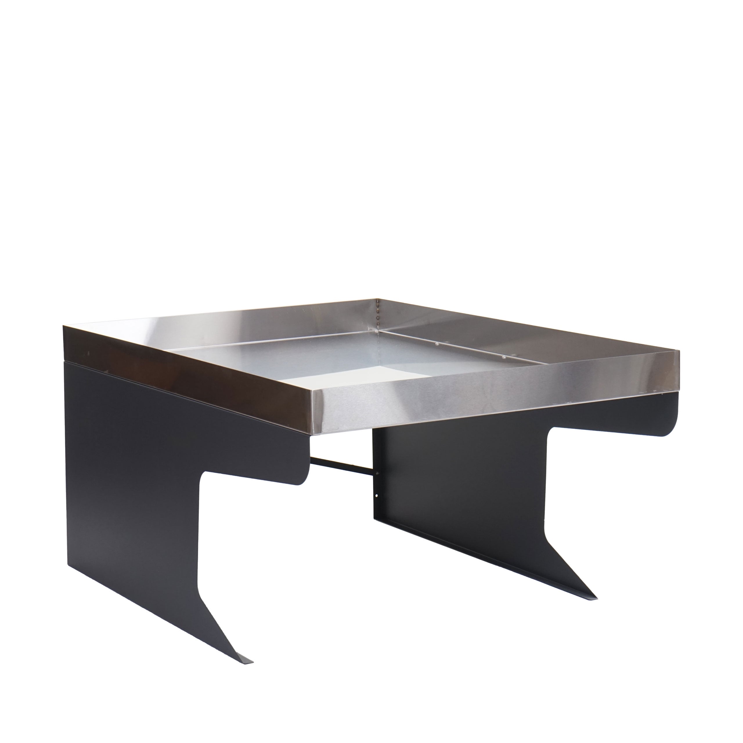 XL M&auml;hroboter-Garage mit Pflanzkasten MCW-G60, Dach Unterstand f&uuml;r Rasenm&auml;her, Metall 47x70x100cm ~ Edelstahl, anthrazit 