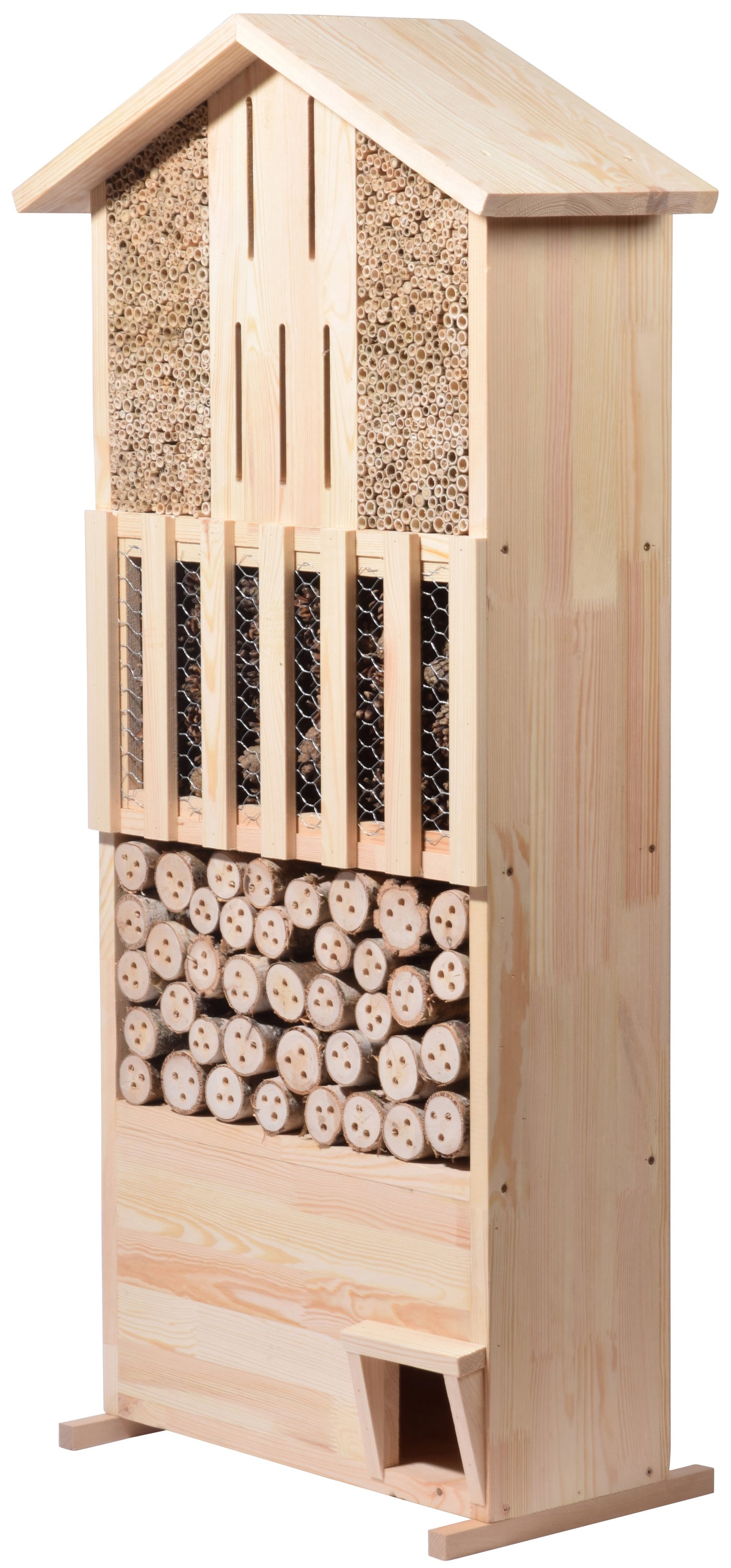 dobar XXL Insektenhotel-Wand mit Igelhaus 