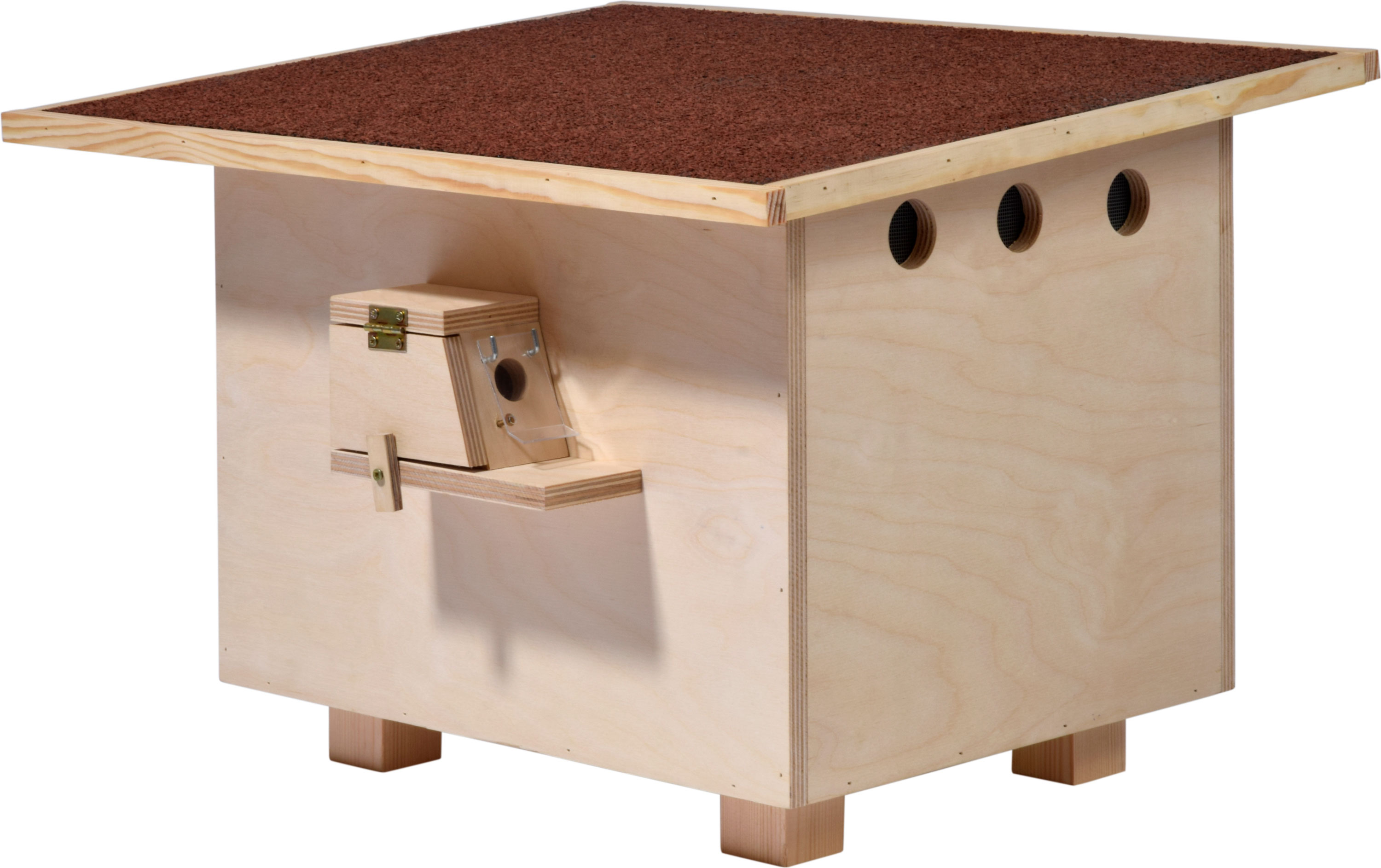 dobar Hummelnistkasten mit F&uuml;llmaterial 