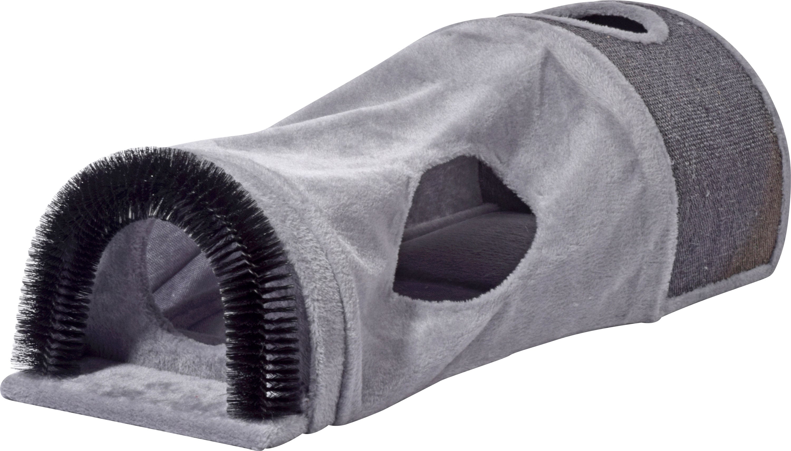 dobar Katzentunnel faltbar, grau 