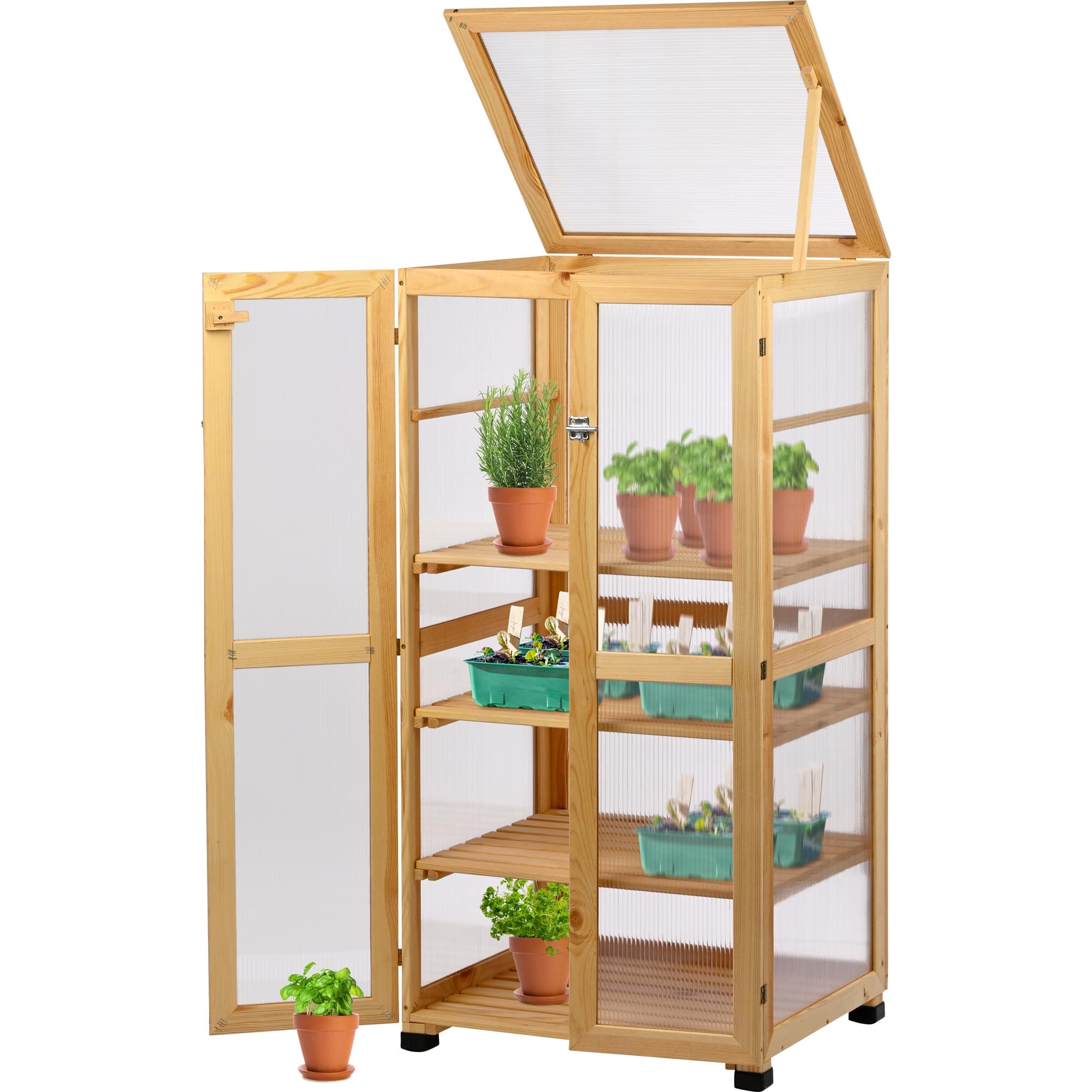 dobar Gro&szlig;er Anzuchtschrank "Dome" - versch. Farben 