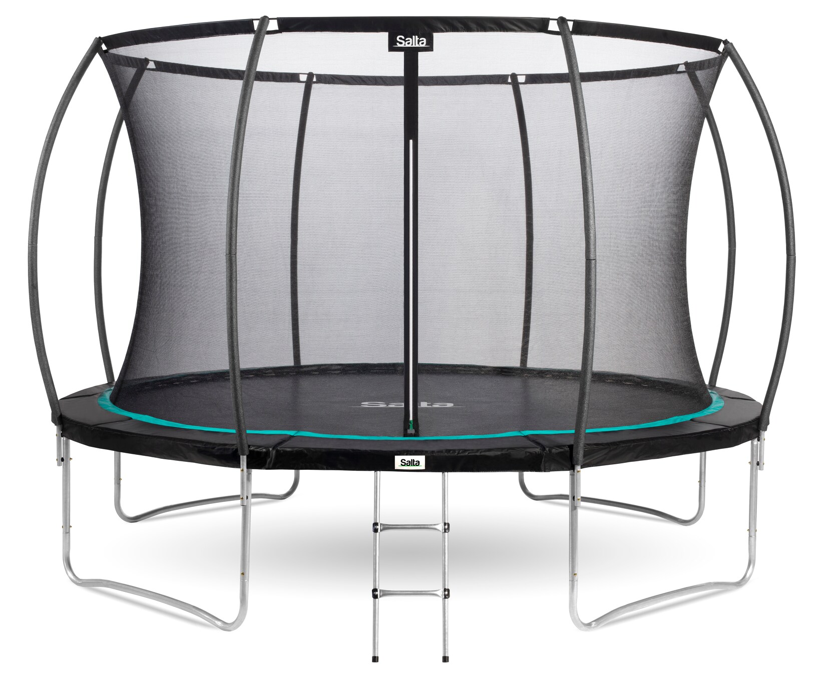 Salta Cosmos 427 cm - Schwarz Inklusive Leiter