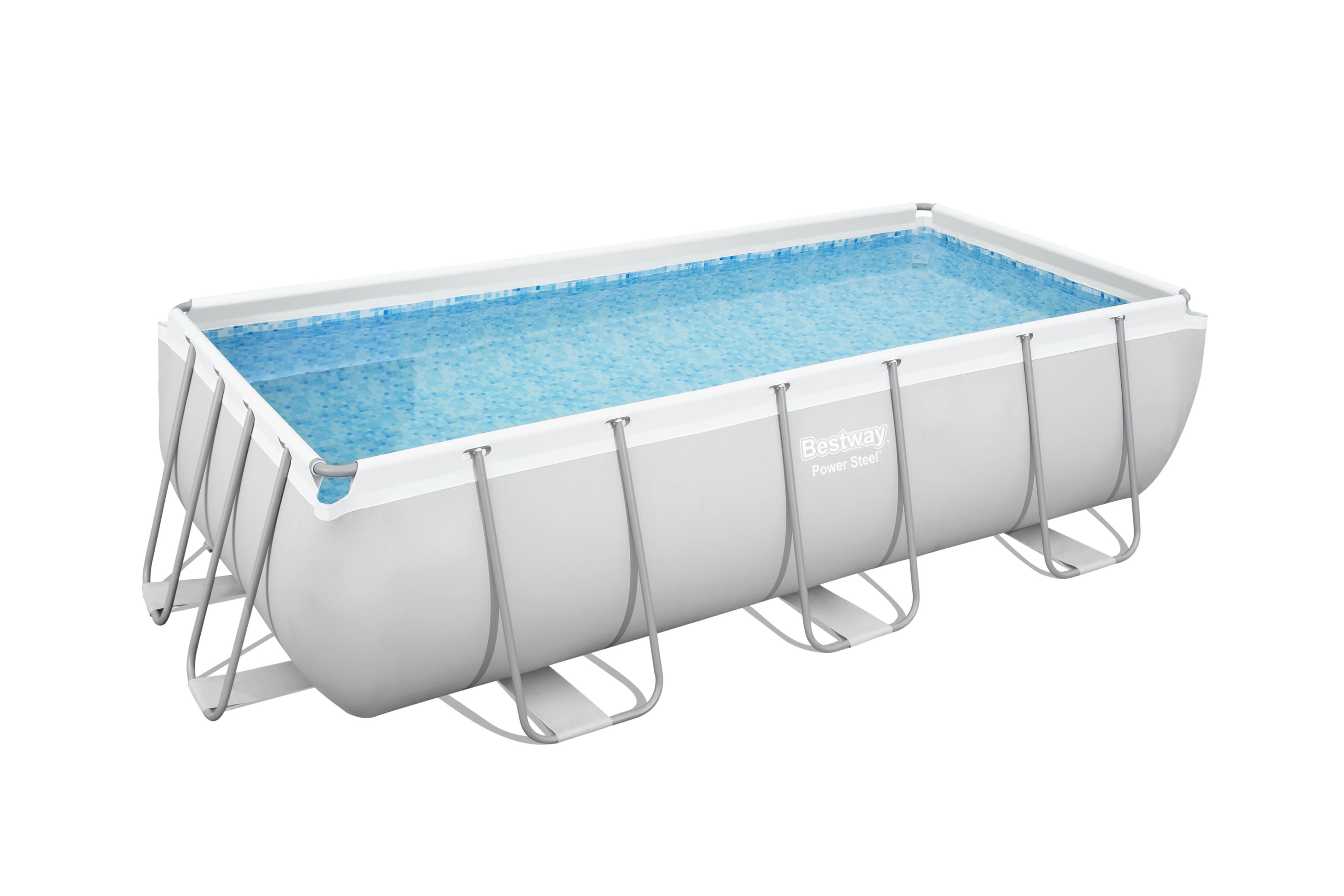Bestway&reg; Power Steel&trade; Frame Pool-Set mit Filterpumpe - versch. Ausf&uuml;hrungen 
