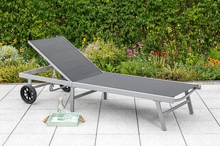 Merxx Tessin Aktionsliege schwarz 