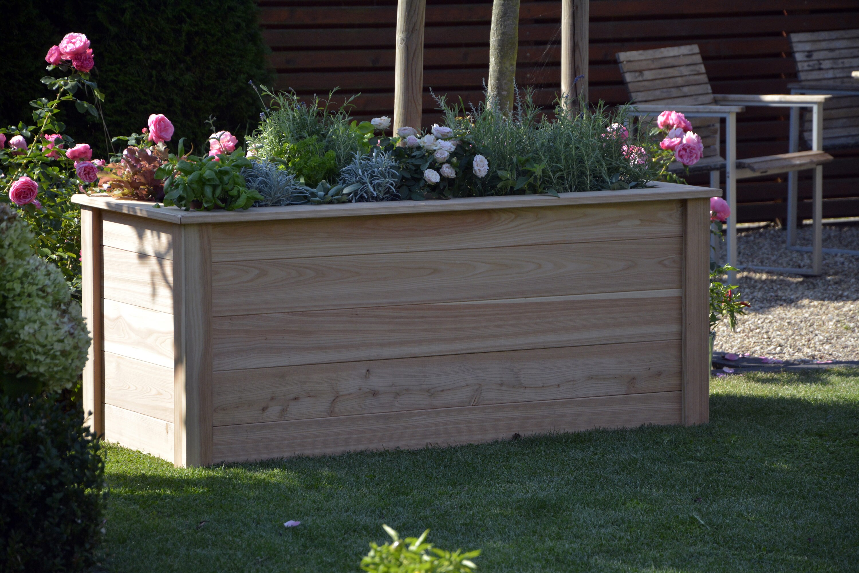 dobar Gro&szlig;es Hochbeet Gr&ouml;&szlig;e L 