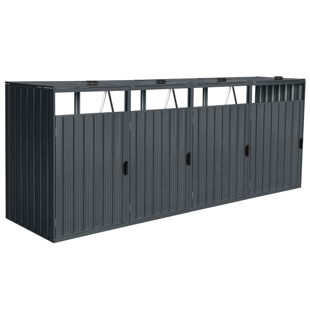 Home Deluxe M&uuml;lltonnenbox CUBO - versch. Ausf&uuml;hrungen 