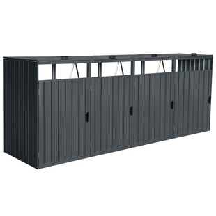 Home Deluxe Mülltonnenbox CUBO - versch. Ausführungen 