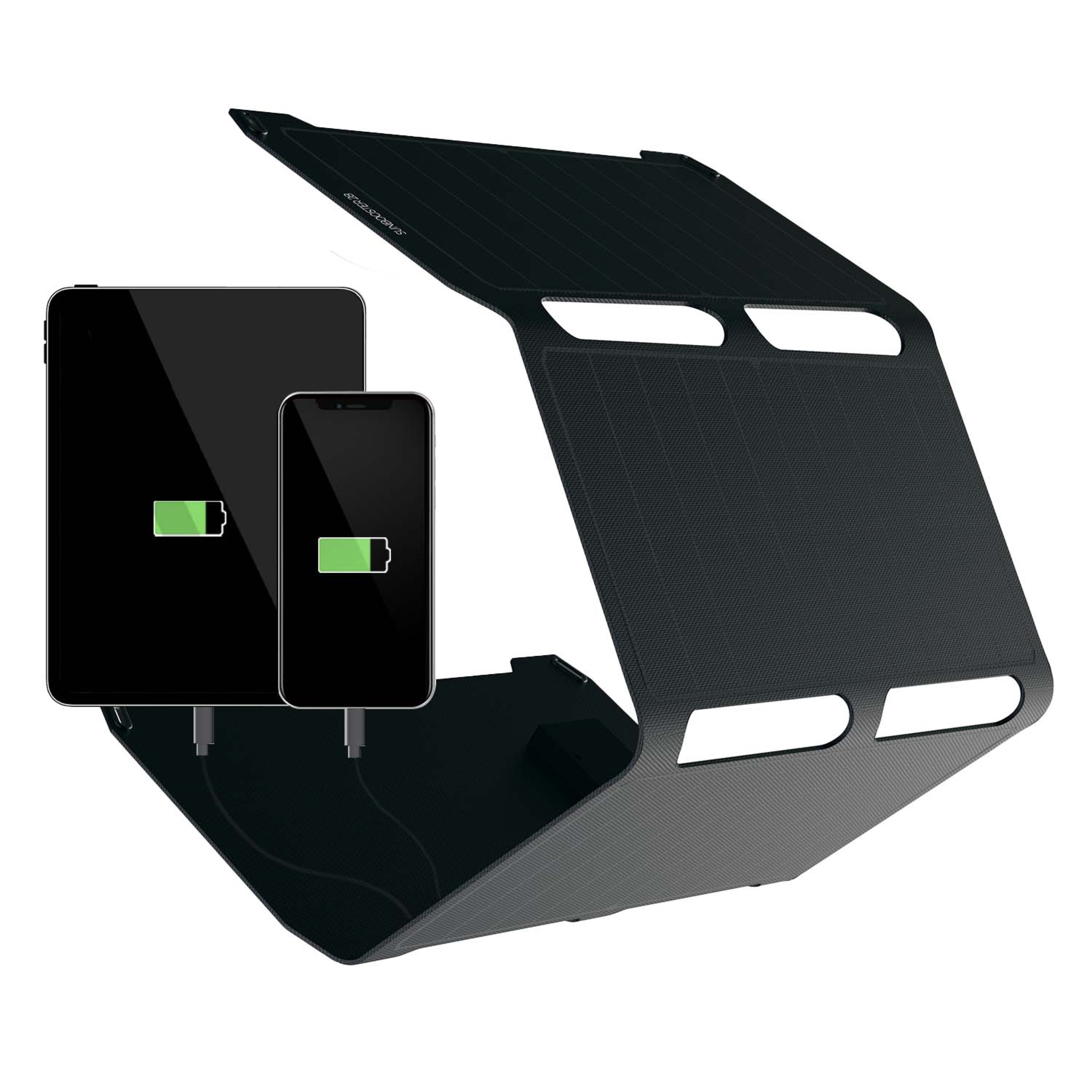 Sunnybag Sunbooster 28 Solarpanel, schwarz 