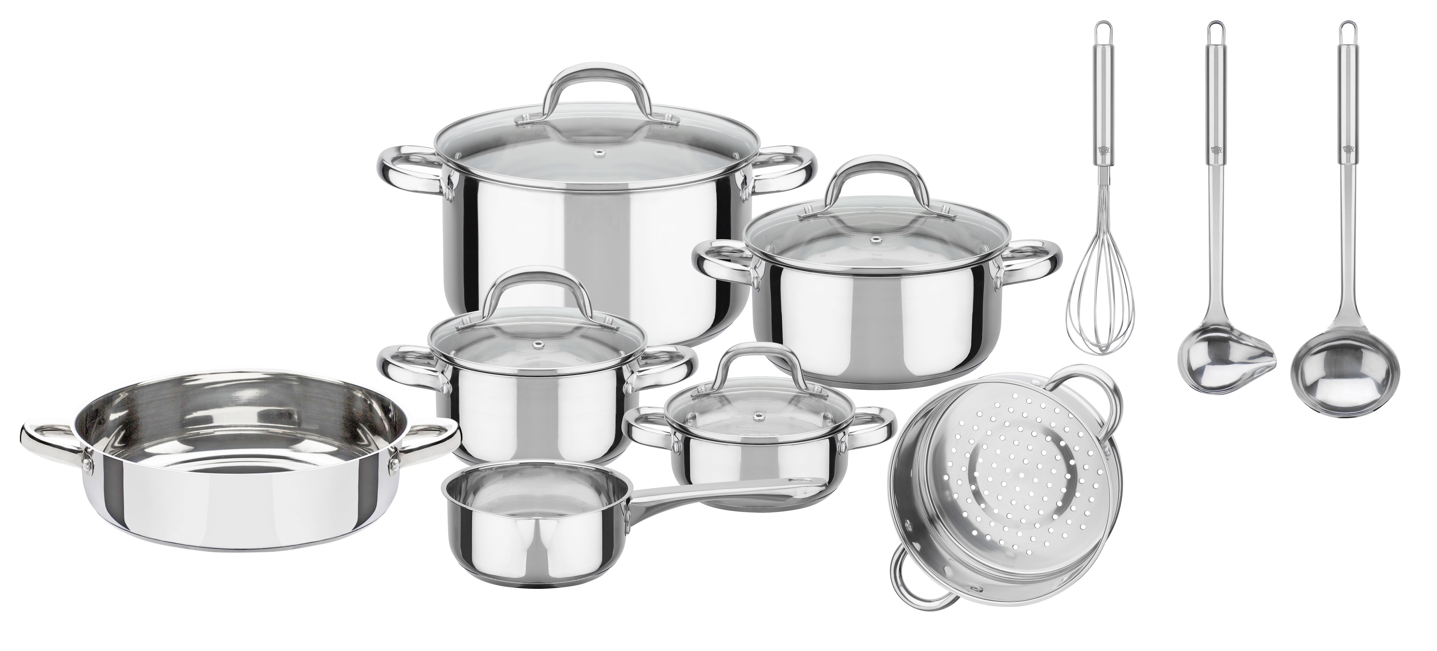 GSW Kochtopf-Set Montreal 14-tlg. 