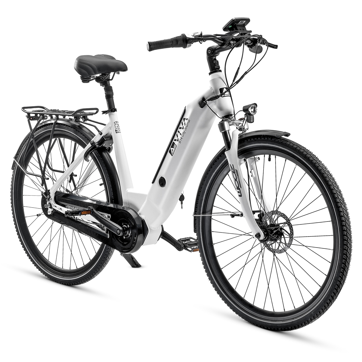 AsVIVA E-Bike B14, 28 Zoll, Rahmenh&ouml;he 50 cm, wei&szlig; - versch. Ausf&uuml;hrungen 