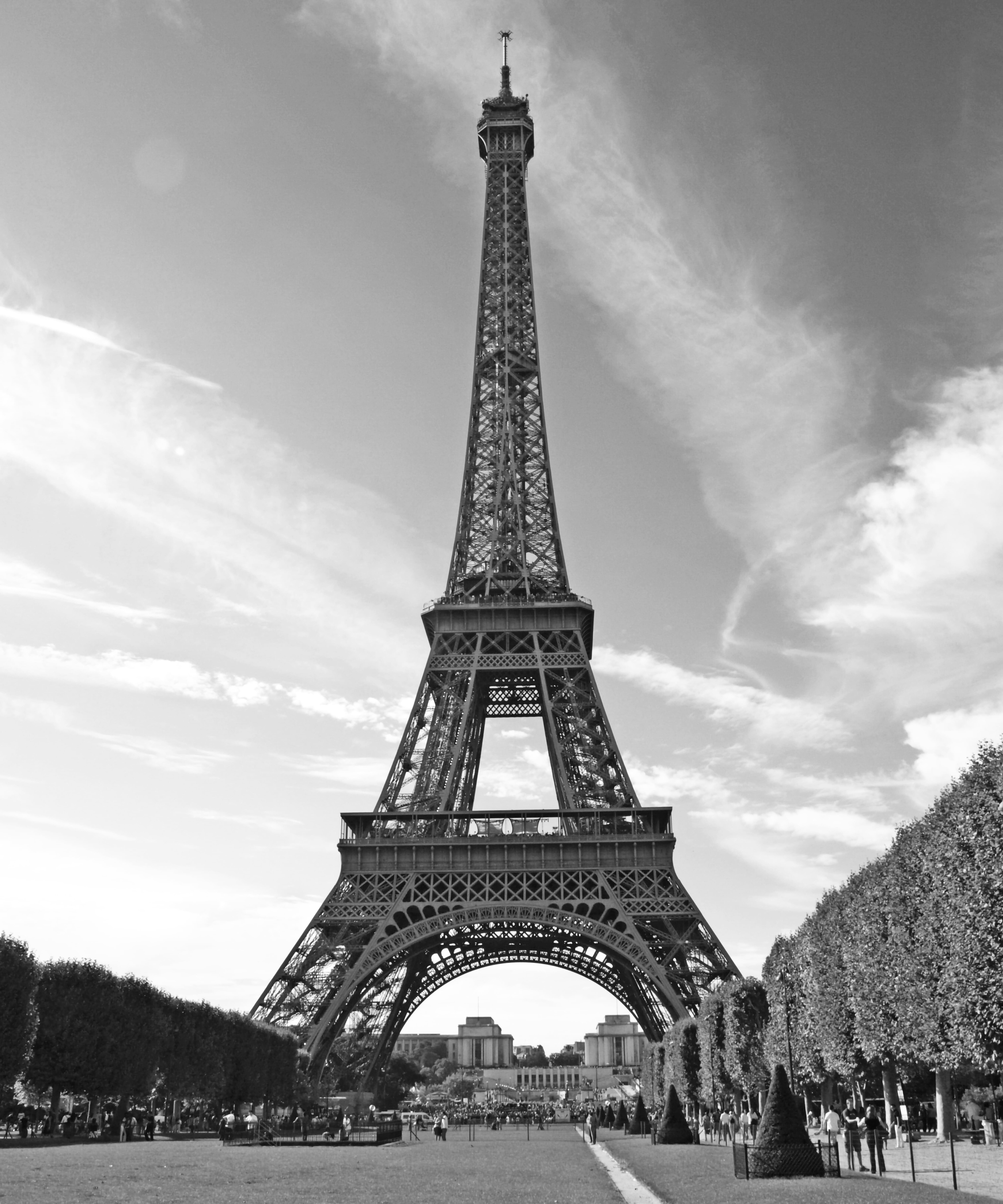 Marmony 500W Infrarot-Heizung Motiv "Eiffelturm" 