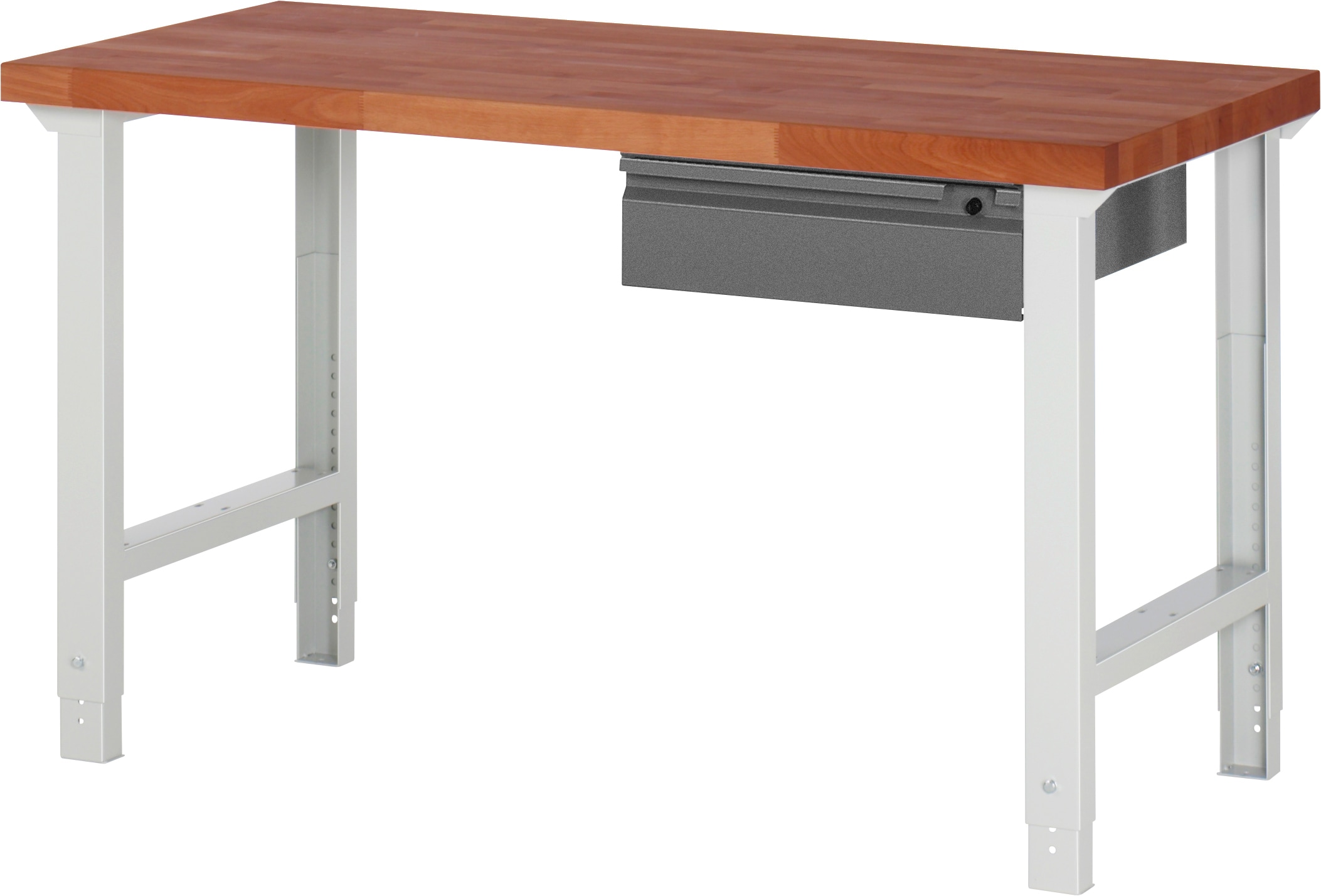 Rau Werkbank mit verstellbarer Arbeitsh&ouml;he und Schublade -versch. Gr&ouml;&szlig;en 