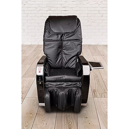 PureHaven Münz-Massage-Sessel 118x76x76 cm 6 Massagearten Rücken- Fuß- & Gesäßmassage 