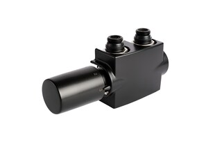 sanicomfort Ventilhahnblock Set Quattro inkl. Therm. Kopf RAL 9005 