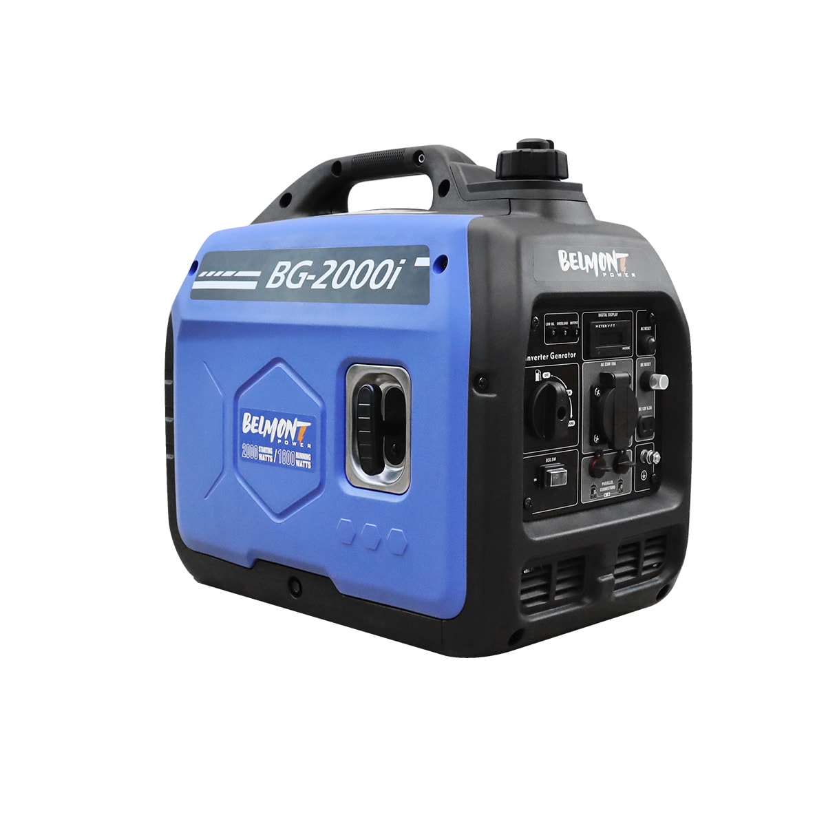 BELMONT Power Generator BG2000i, 1.8kW, Inverter, Silent, Notstrom, blau 