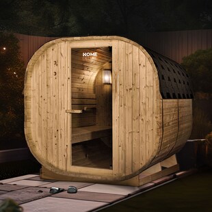 HOME DELUXE Outdoor Sauna CUBE XL 