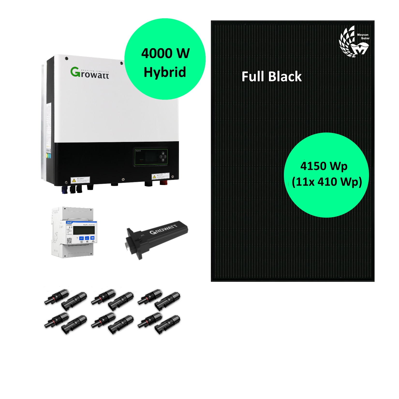 VALE Solaranlage PVA-S-E 4000-GR4 