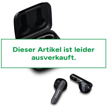 Lenco EPB-430BK - und online Kabellose Ladestation bestellen Display, schwarz bei Bluetooth® TWS, Kopfhörer, Marktkauf mit