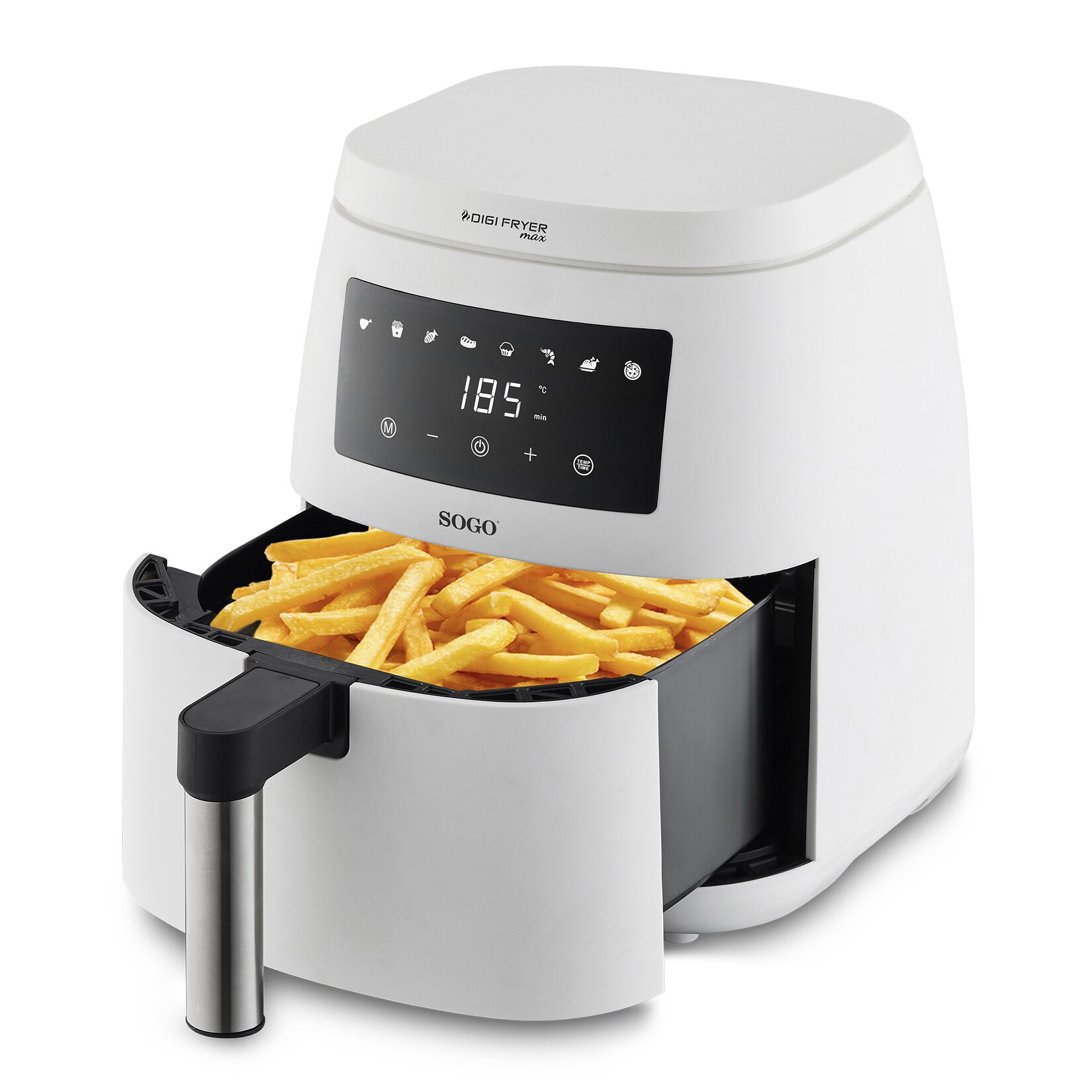 Heißluftfritteuse Weiß FRE-SS-10810