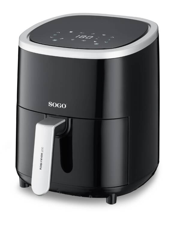 SOGO Hei&szlig;luftfritteuse 3,5L Schwarz FRE-SS-10865 