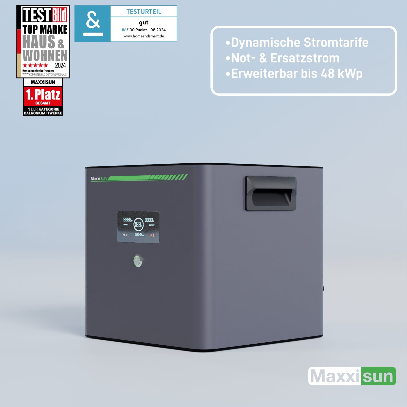 Maxxicharge 3.0 Anthrazit | ohne CCU V2 | ohne Smartmeter 