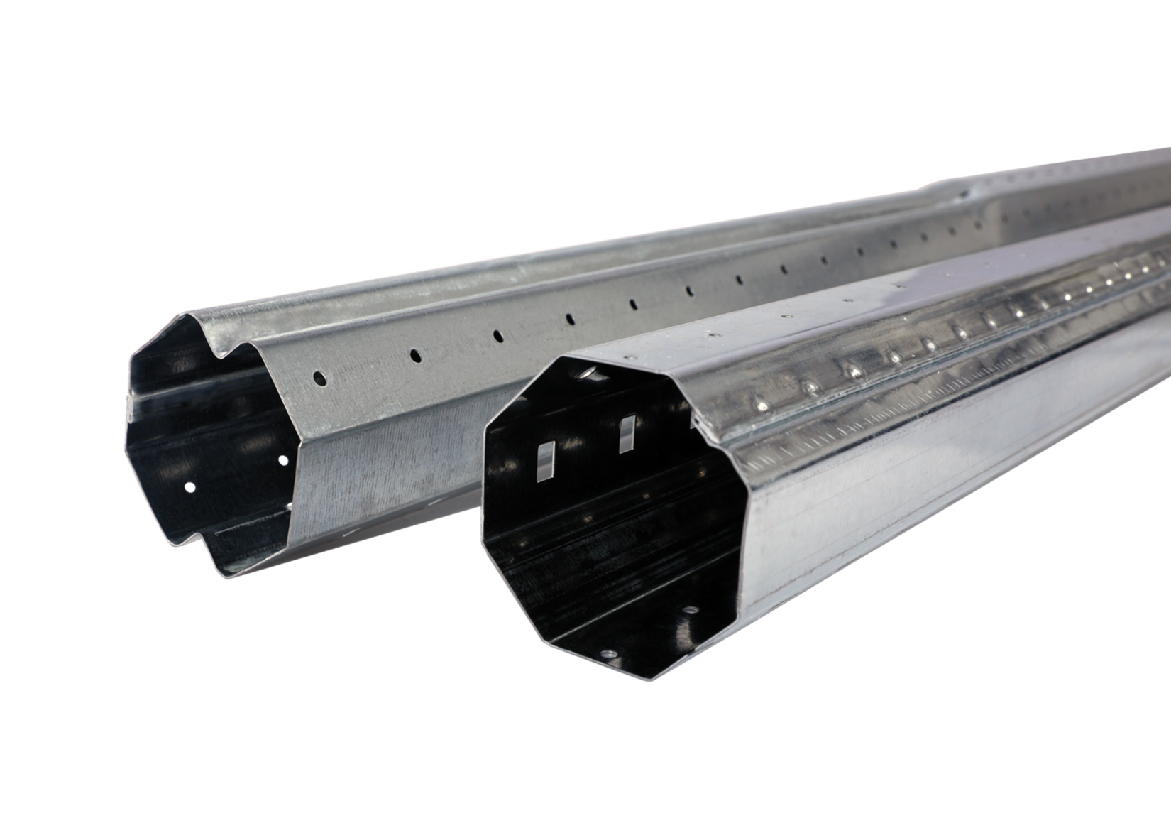 Rolladenwellen-Set Maxi, Stahlrohrwelle für Rolladen, Achtkantwelle 160 cm, kürzbar