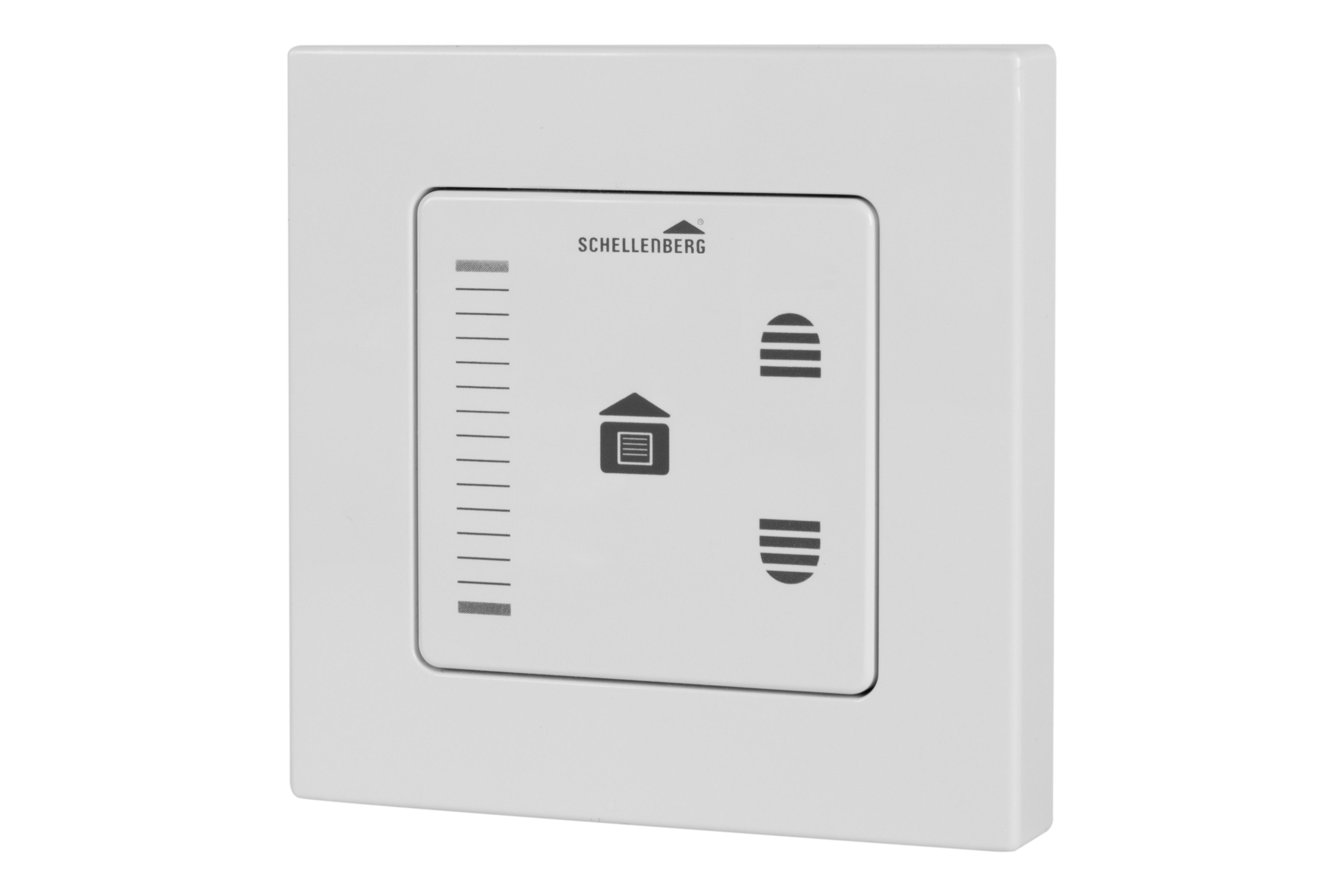 Schellenberg Rolladenschalter mit Touch, Steuerung von elektrischen Rolladen- oder Raffstore Motoren, Jalousieschalter mit intigrierter Zeitsteuerung 