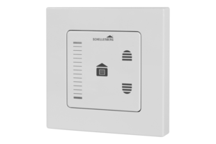 Schellenberg Rolladenschalter mit Touch, Steuerung von elektrischen Rolladen- oder Raffstore Motoren, Jalousieschalter mit intigrierter Zeitsteuerung 