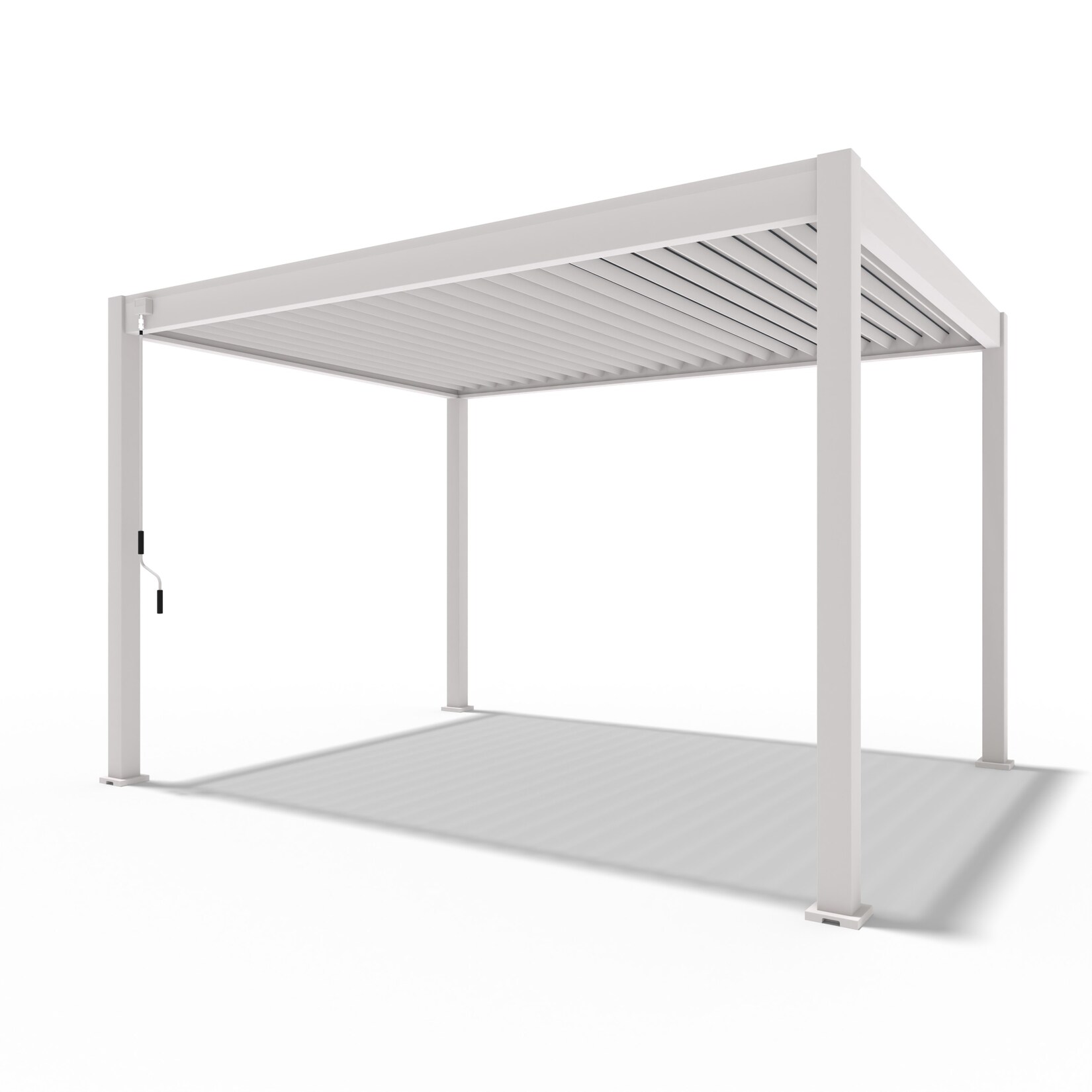 Pergoline Trumpf Pergola Alu Stahl 3 m x 4 m sand