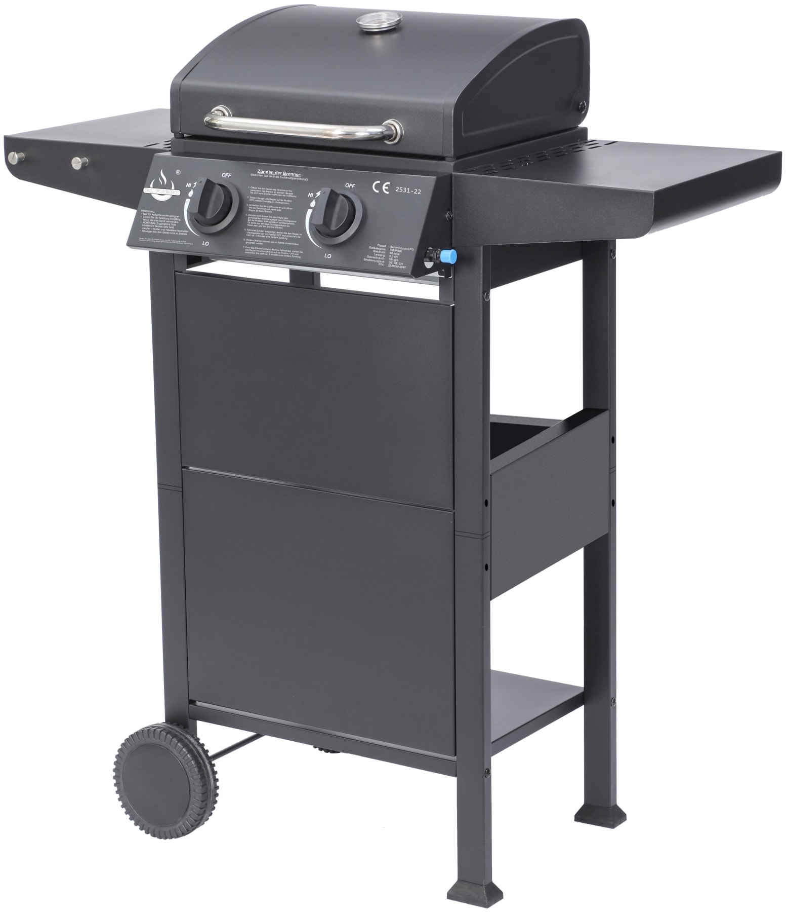 El Fuego&reg; Gasgrill "San Jose" 2 Brenner 