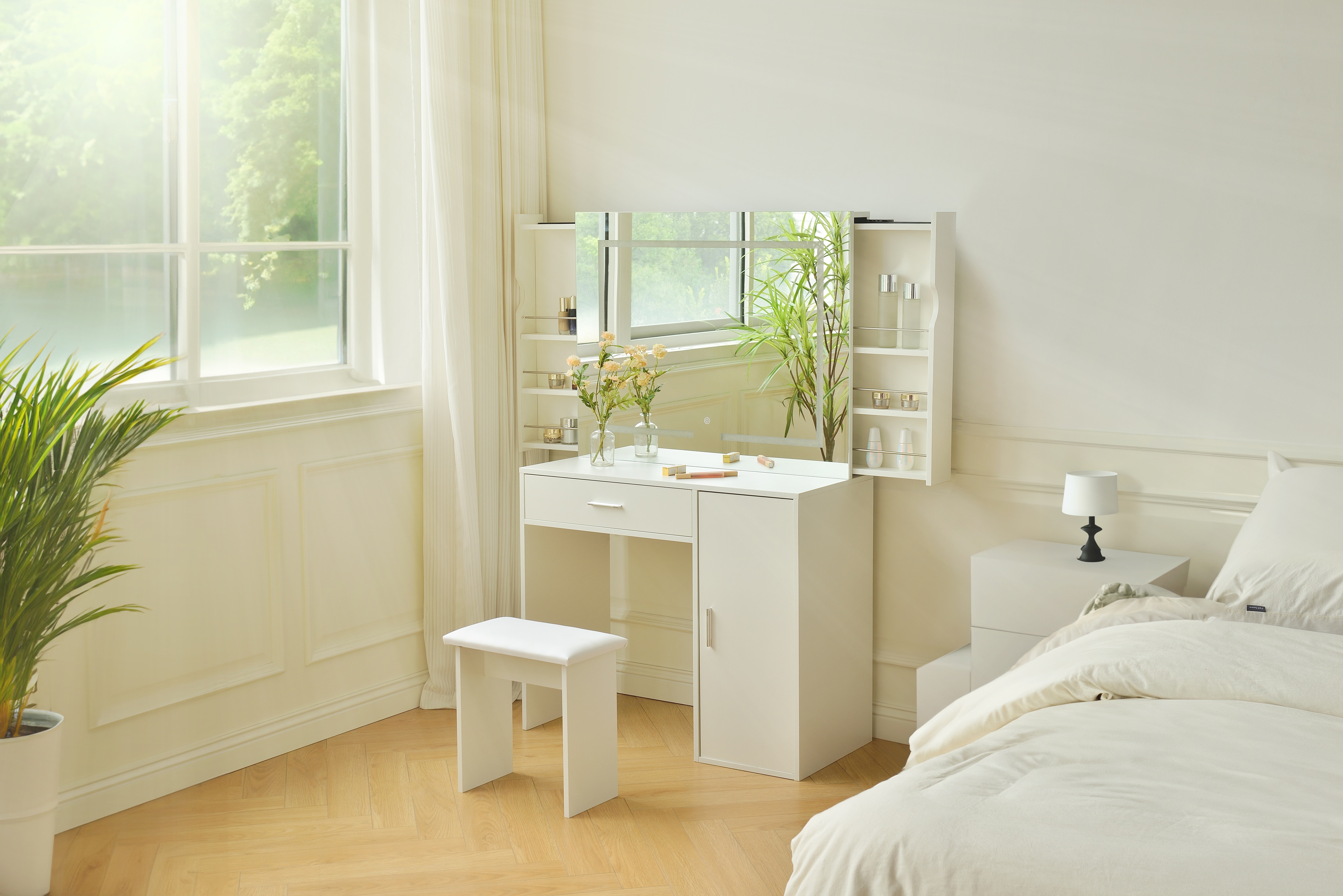 Schminktisch IMANI - Wei&szlig; 