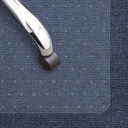 OfficeMarshal Teppich-Bodenschutzmatte | Transparent | PVC | 2,5 Millimeter  | 75x120 cm