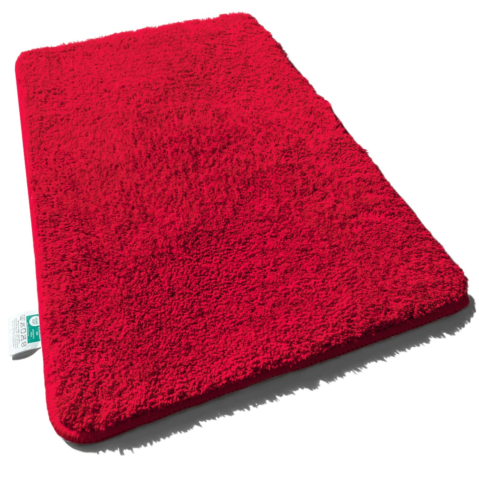 Tapis de bain Sky Uni Baie Rouge 95 cm de diamètre