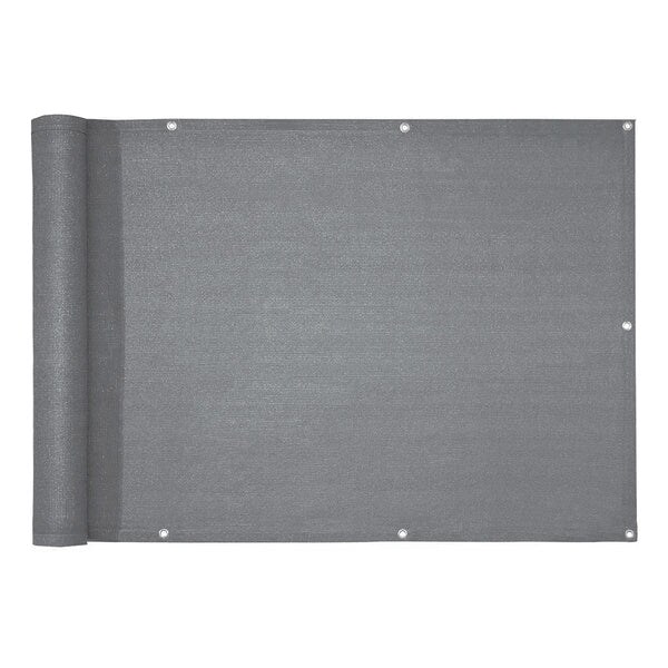 casa pura Balkonsichtschutz 90 x 500 cm Einfarbig