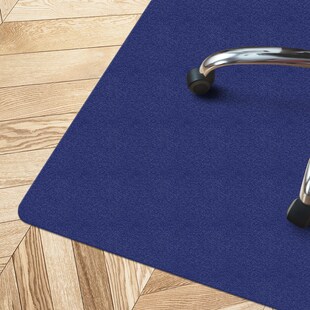 Karat homeliving Bodenschutzmatte Hartboden | Dunkelblau 