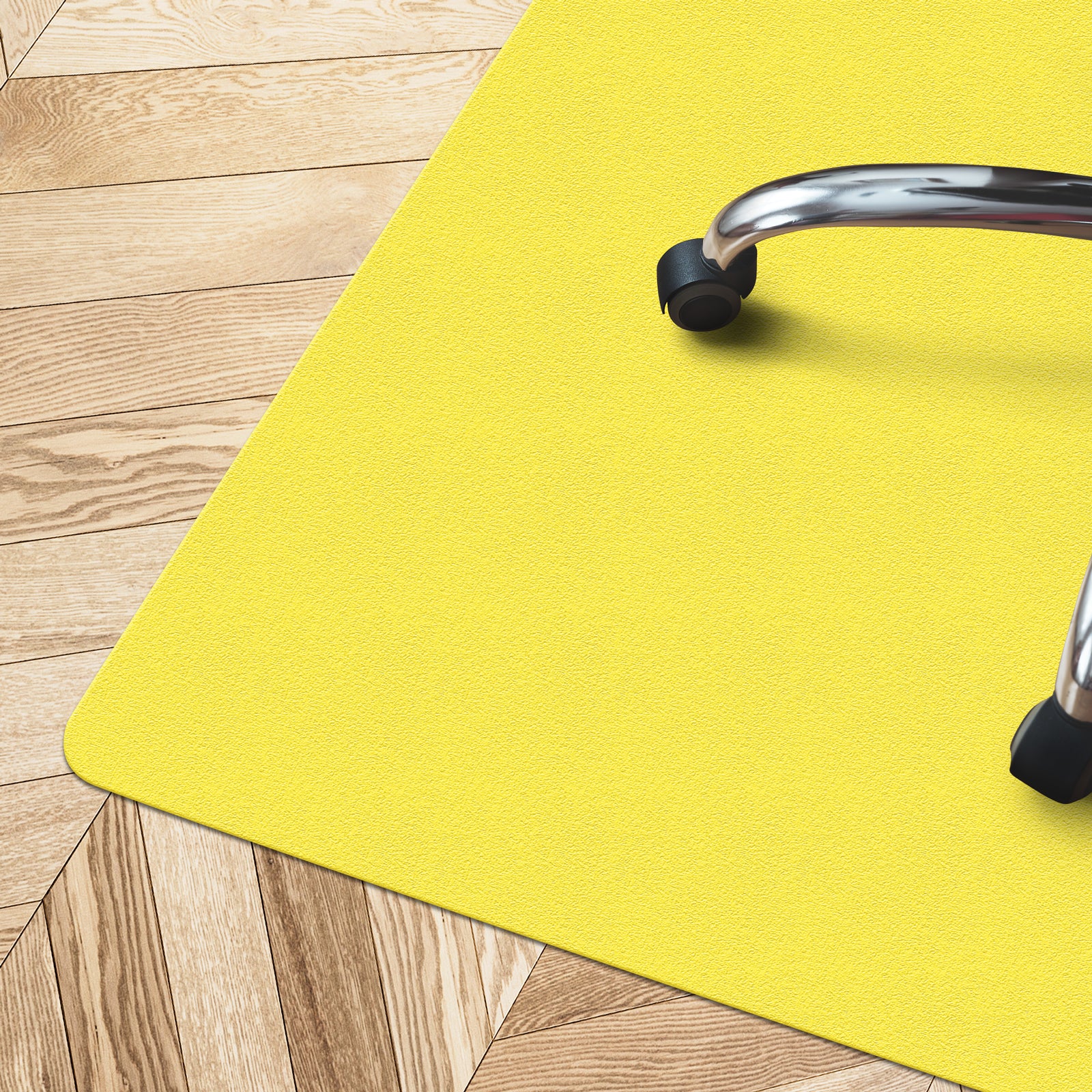 Karat homeliving Bodenschutzmatte Hartboden | Gelb 