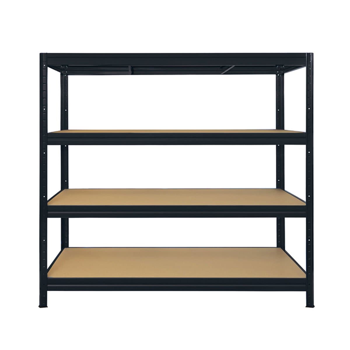 officemarshal Weitspannregal | Schwarz | H&ouml;he: 177 cm | Breite: 200 cm 