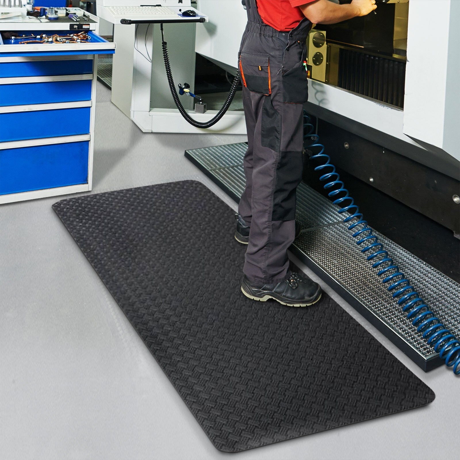 Anti-Ermüdungsmatte   HeavyDuty TireTuff   Schwarz