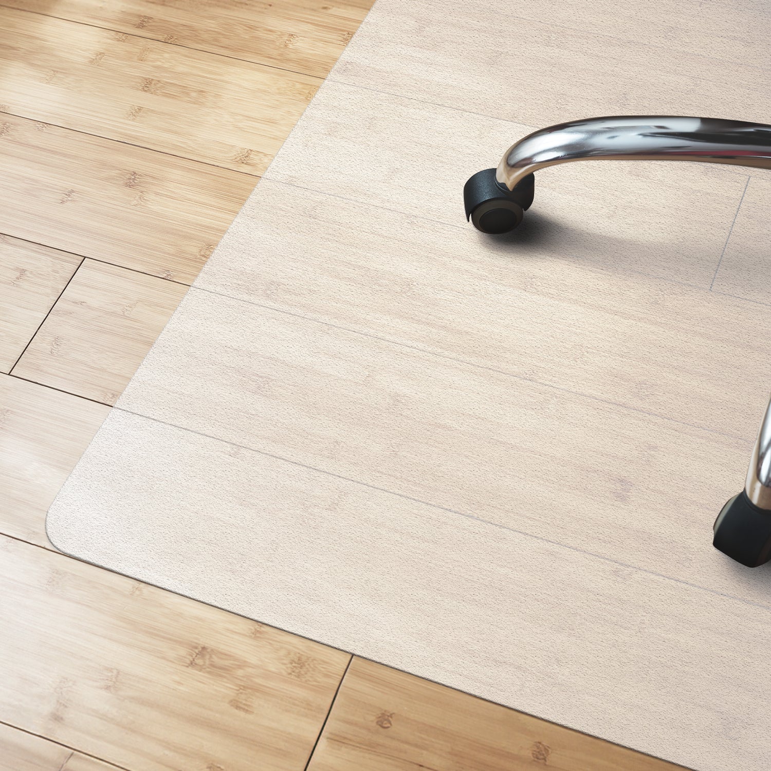 karathomeliving Bodenschutzmatte | F&uuml;r Hartb&ouml;den | Polypropylen | Semi-transparent 