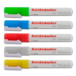 Office Marshal Kreidemarker | 5er-Set 