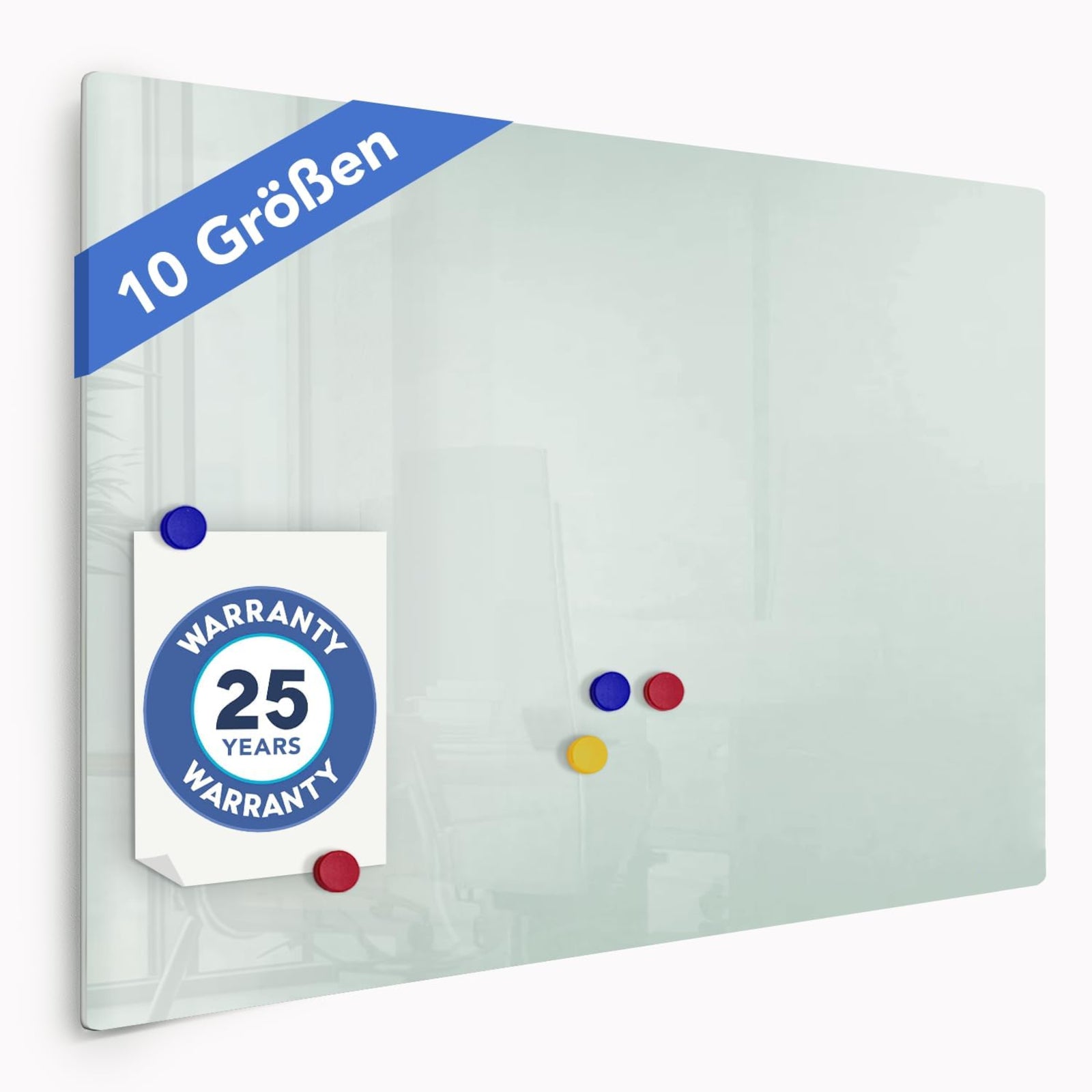 Master of Boards Glas-Whiteboard | Sicherheitsglas 