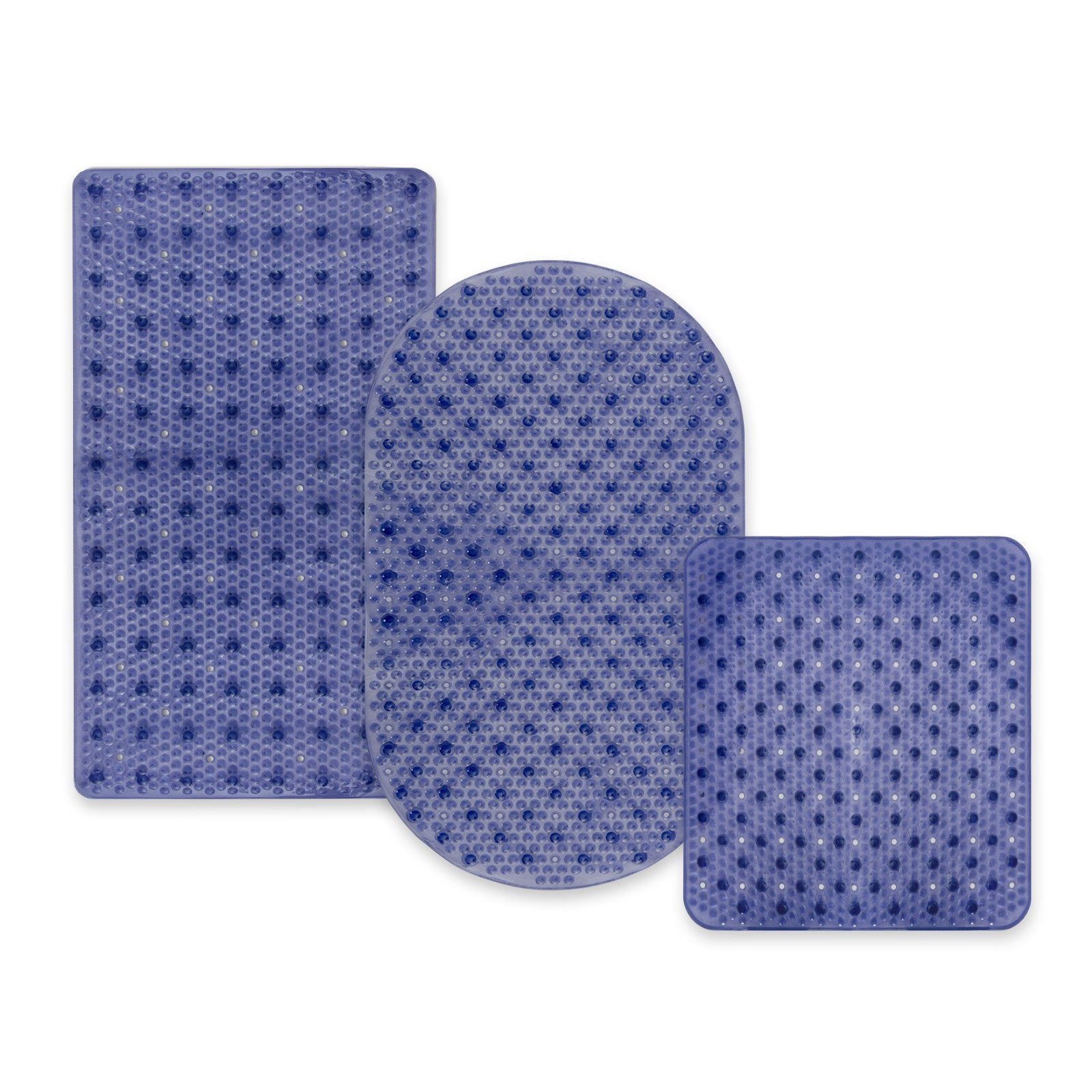 casa pura Wanneneinlage | Pure | Lila-Transparent | Casa Pura | Badewanneneinlage | 69 x 39 cm 