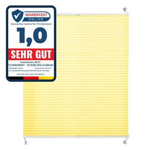 casa pura Plissee Faltrollo Magic | Gelb 