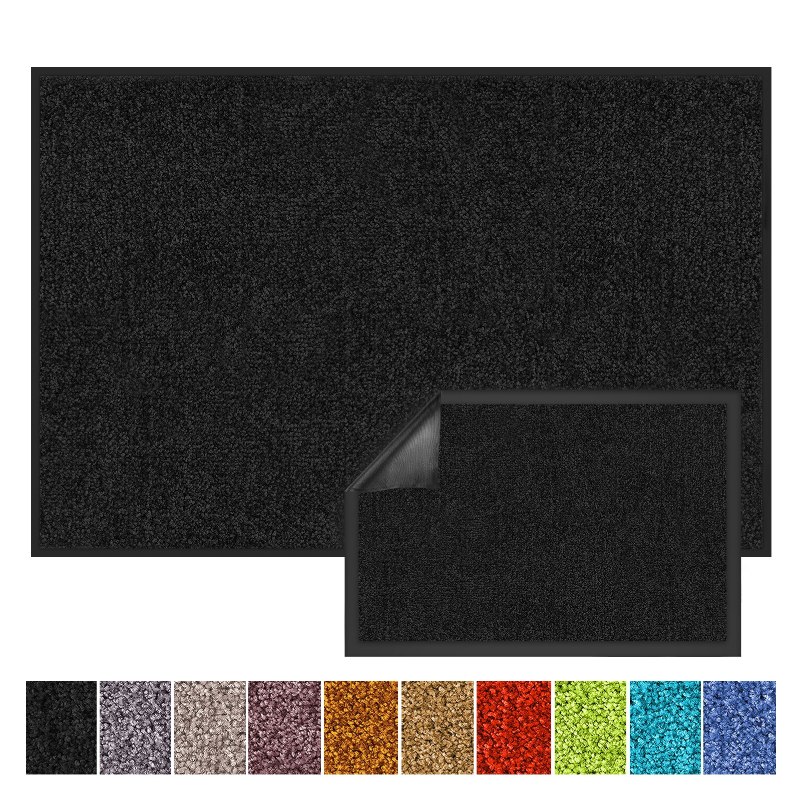 floordirekt Schmutzfangmatte Rhine Black